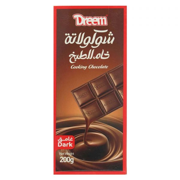 شكولاتة خام دريم 200 جرام 1*24
