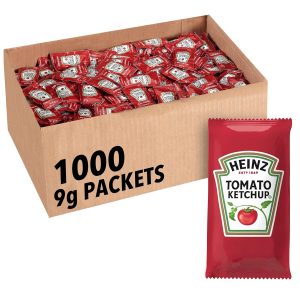 كاتشب هاينز 1000 باكت 7 جرام*1000