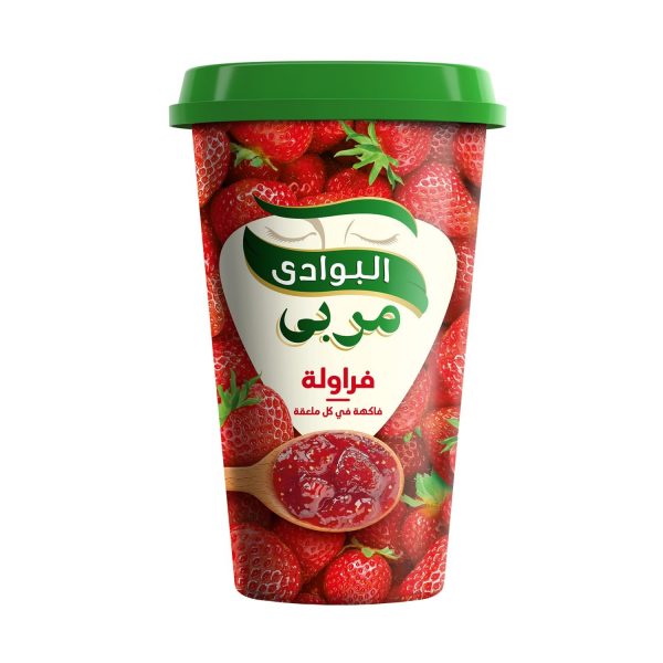 مربى البوادى فراولة 365 جرام *12