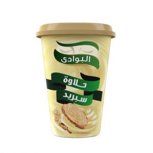 حلاوة اسبريد البوادى سادة 300 جم*12