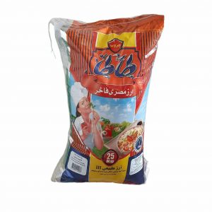 ارز طاطا طبيعى 25 ك