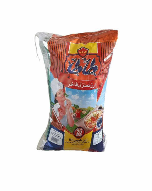 ارز طاطا طبيعى 25 ك