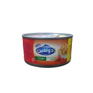 تونة دولفين مفتت بالشطة سهلة 200 جرام 1*48