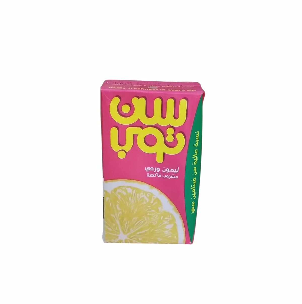 عصير سن توب ليمون وردى 250مللى *24