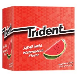 لبان ترايدنت بطيخ صغير *20