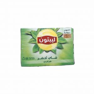 ليبتون شاى اخضر 12 فتلة *40