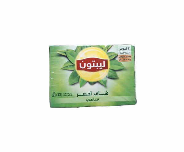 ليبتون شاى اخضر 12 فتلة *40