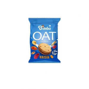 بسكويت بيمبو شوفان زبيب بــ5ج *12