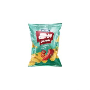بيج شيبس بــــ 5ج شطة حلوة *18