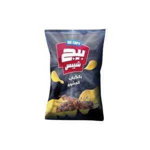 بيج شيبس بــــ10ج كباب مشوى*12