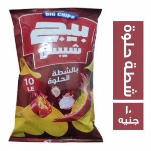 بيج شيبس بــــ10ج شطة حلوة*15
