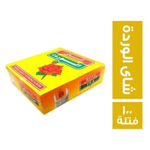 شاى الوردة 100 فتلة*18