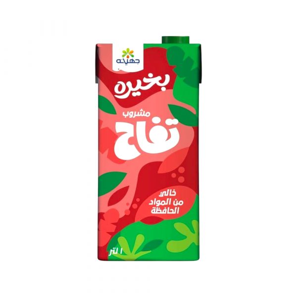 عصير بخيرة تفاح 1لتر *12