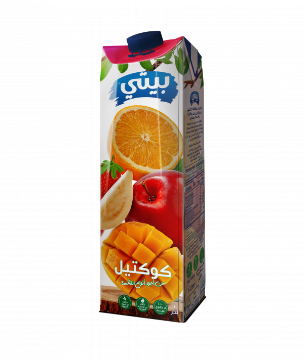 عصير بيتى كوكتيل لتر *12