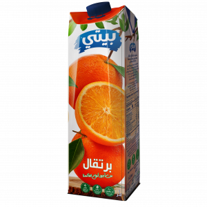 عصير بيتى برتقال لتر *12