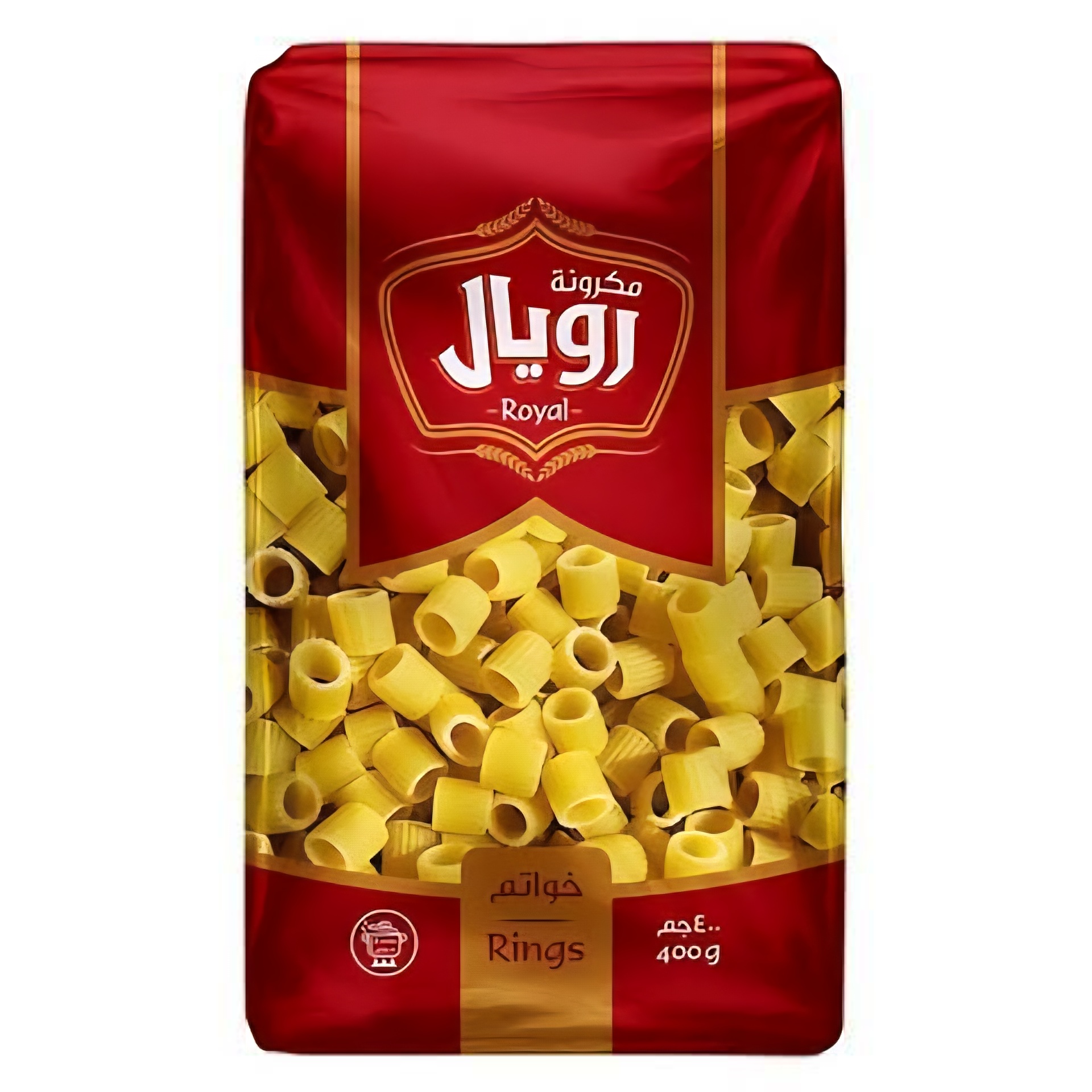 مكرونة رويال خواتم 400جم *20 كيس
