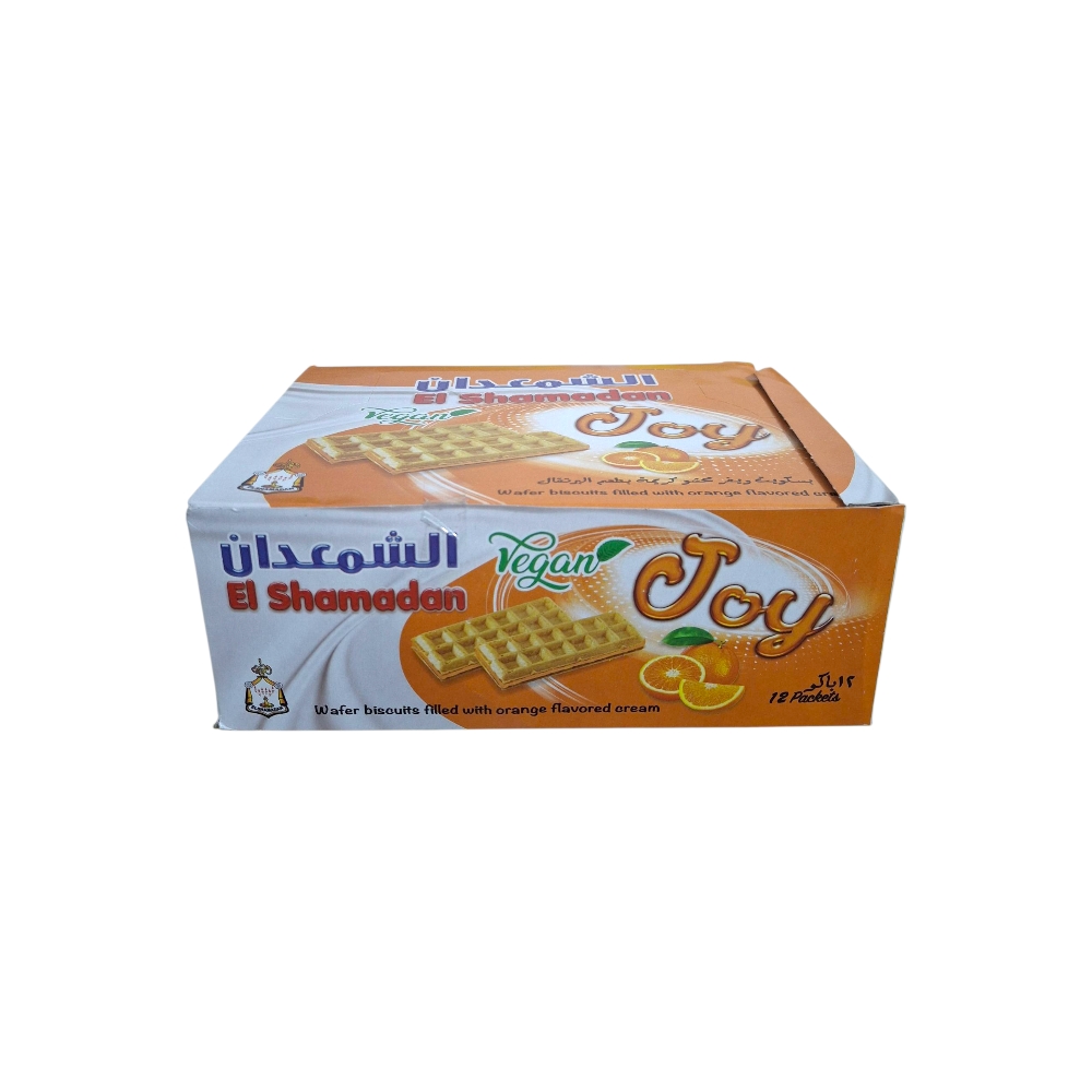 بسكويت جوى شمعدان برتقال بــ5ج *12