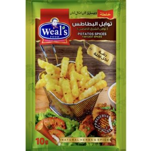 ويلز توابل بطاطس الشرق الاقصى/4علبة