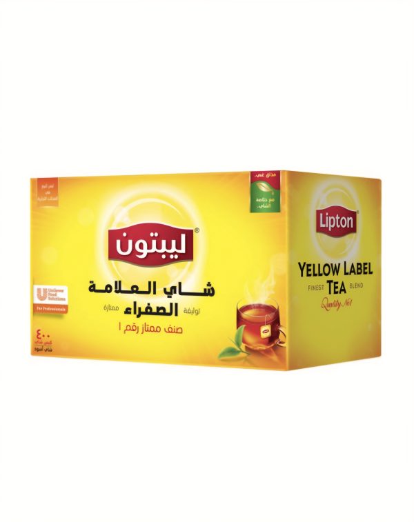 شاى ليبتون فندقى ( 400 فتلة ) 1*9