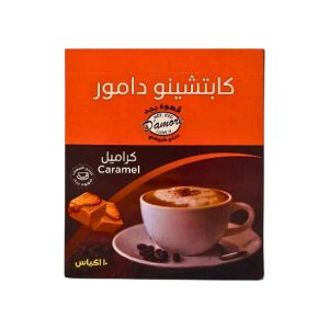 كابتشينو دامور كراميل (12علبة/10ظرف)