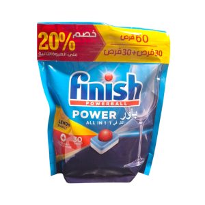 فنيش اقراص غسالات اطباق (3عرض/60قرص)