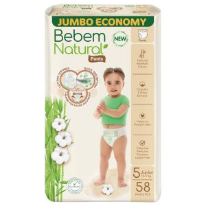 حفاظات بى بم رقم 5(3شنطة /58)