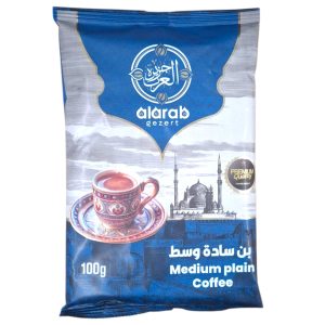 بن جزيرة العرب سادة وسط 100جم /8كيلو