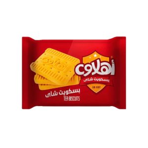 بسكويت اهلاوى شاى بـــ10ج  *6 علبة
