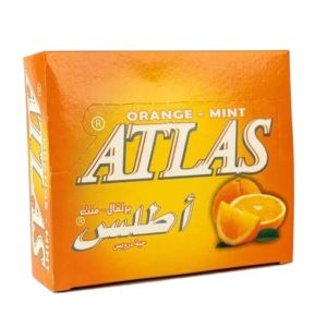 منتول اطلس برتقال درج 100حبة 1*9 علبة