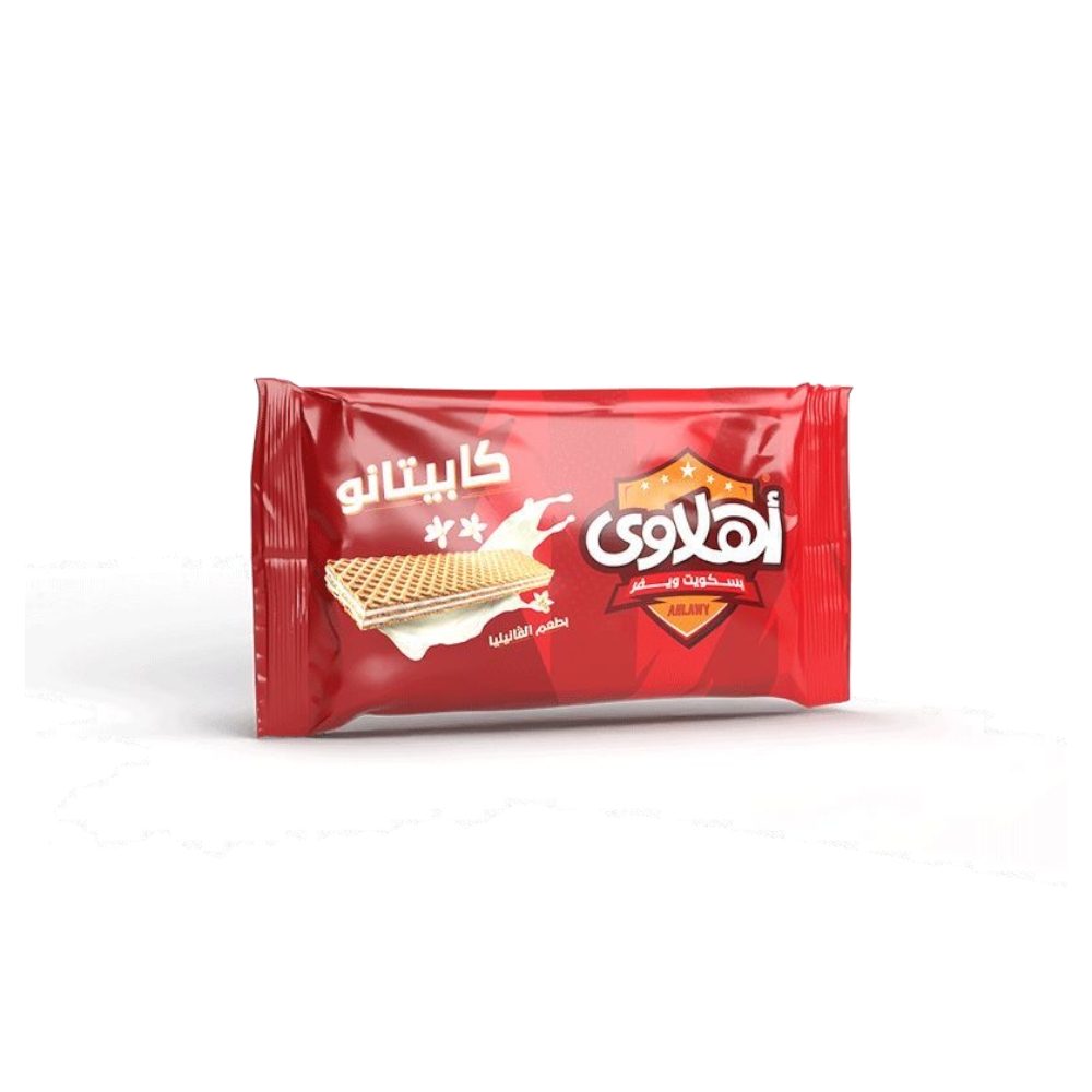 ويفر اهلاوى فانيليا (10ج/6علبة)