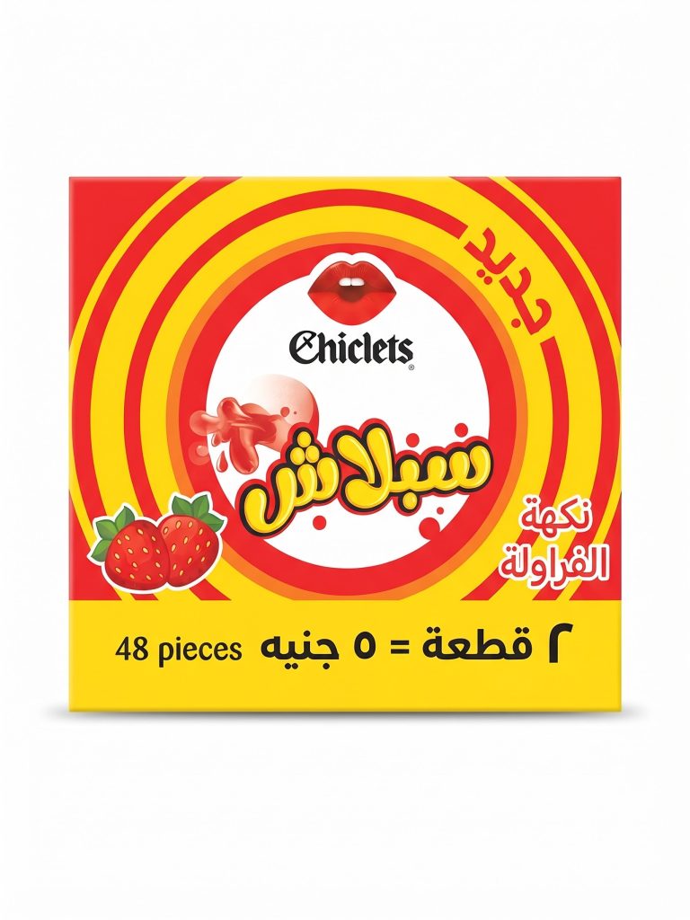 تشكلتس سبلاش فراولة 1*20علبة